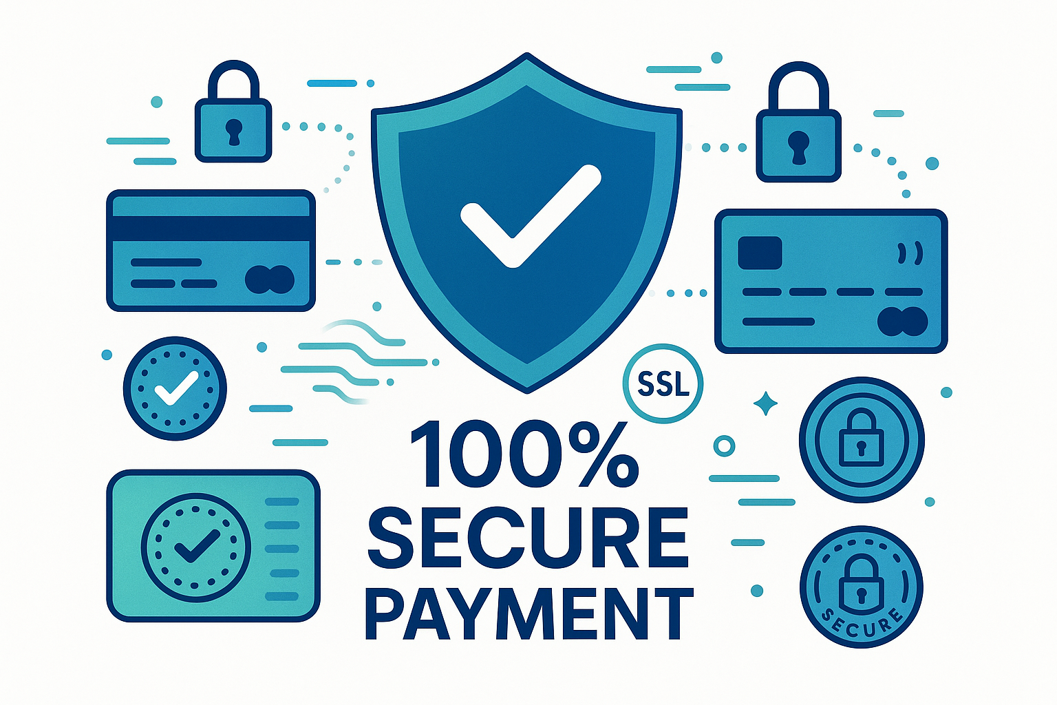 secure payment 100% secure payment