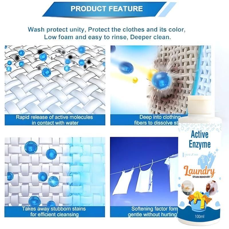 Active Enzyme Laundry Stain Remover