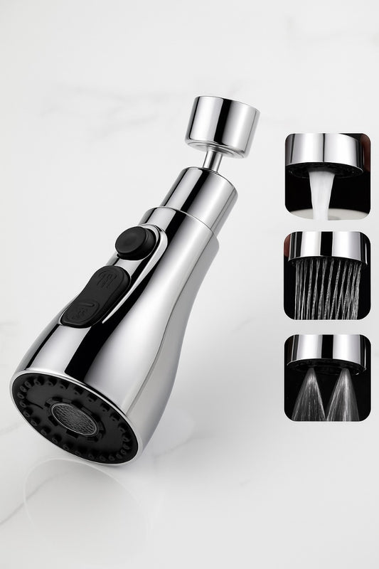 TapTwist – Flexible Tap Extension | Rotate, Rinse & Save Water | Easy Fit for Any Sink